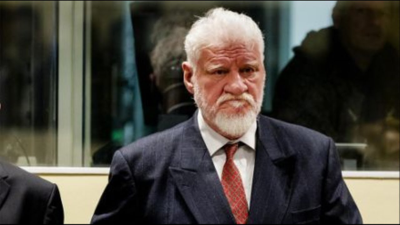 Bosnian war criminal Slobodan Praljak dies after taking poison in court
