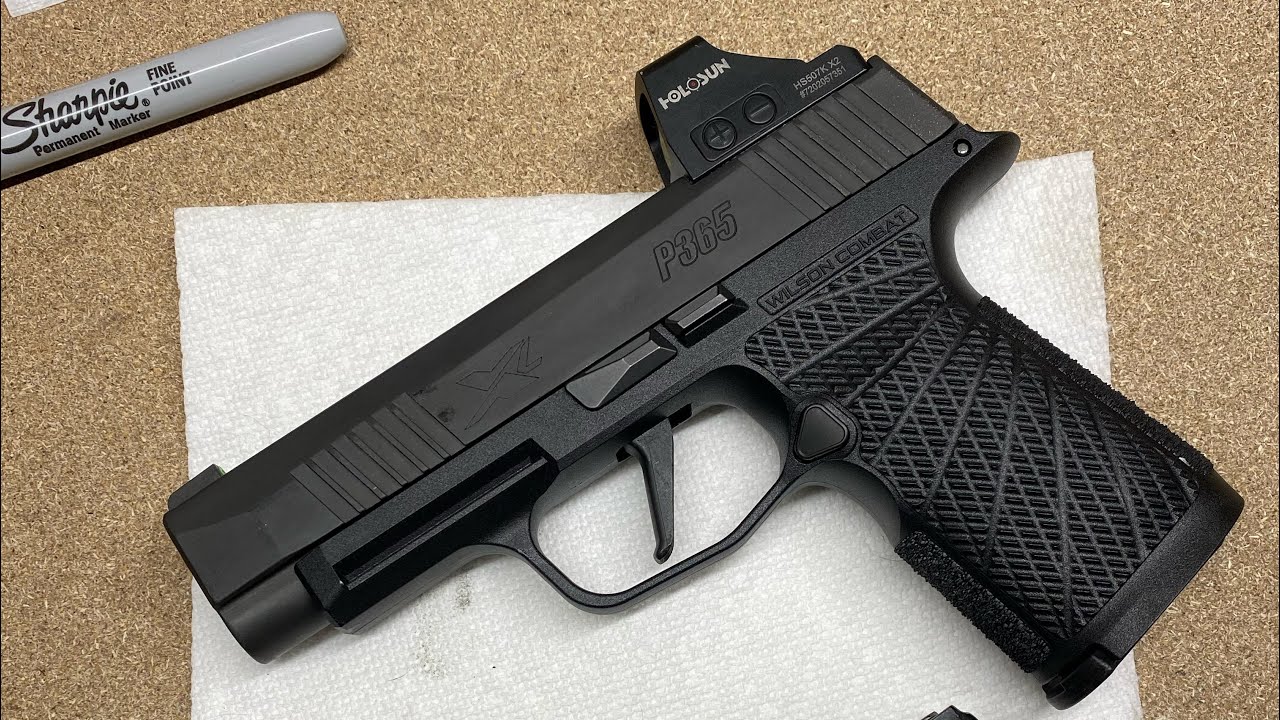 P365XL Wilson Combat Grip Module Install