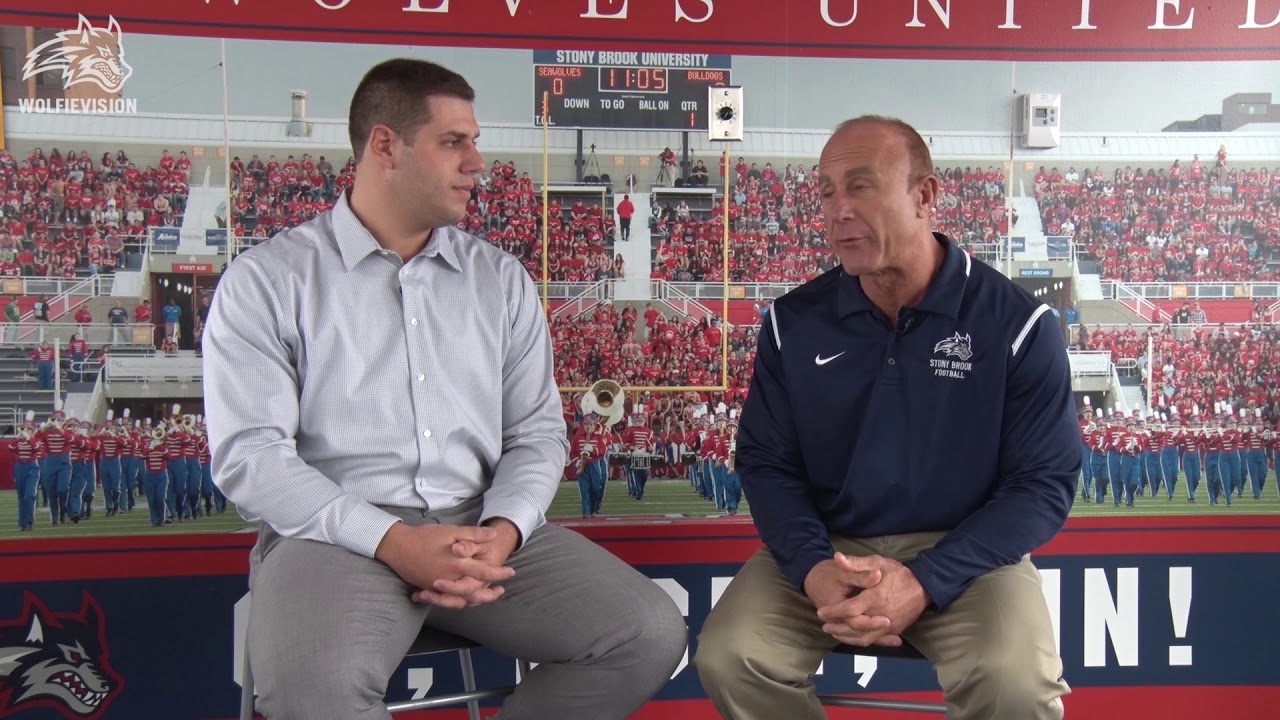 100 yards with head coach Chuck Priore - Final