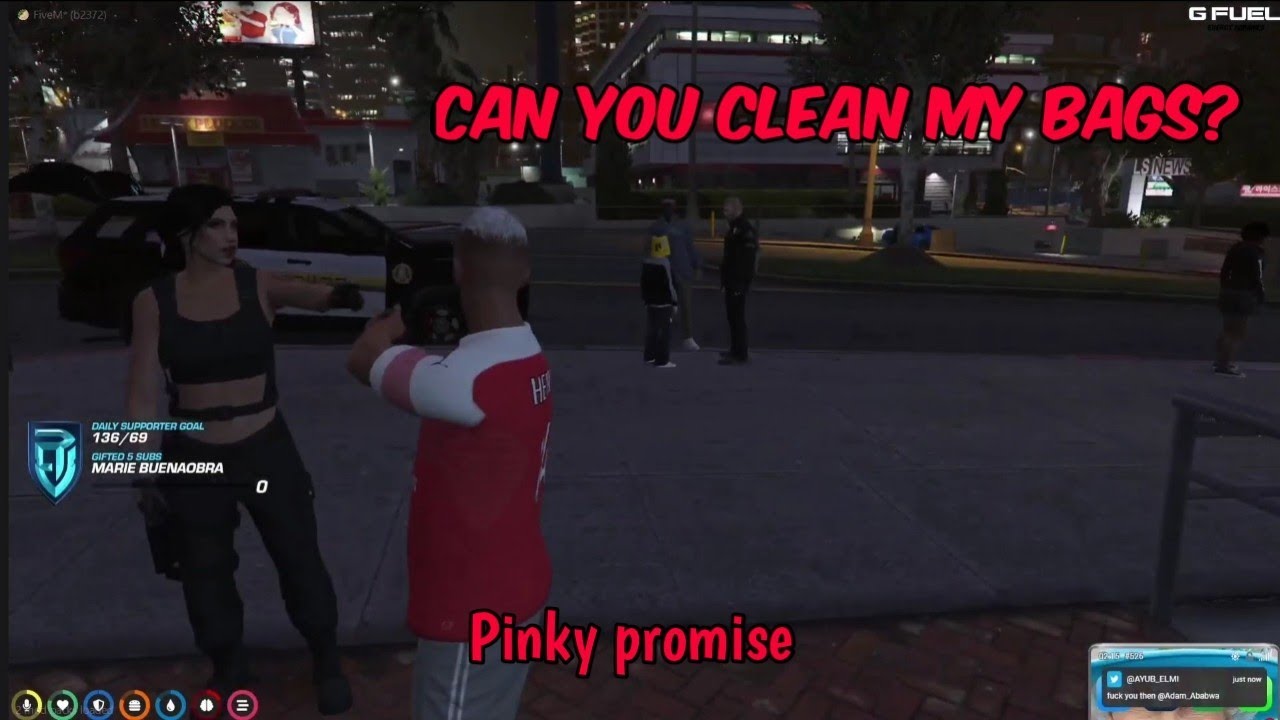 Randy Asks Offline Ray Mond To Clean His Bags | RAY MOND NEGOTIATING | GTA RP