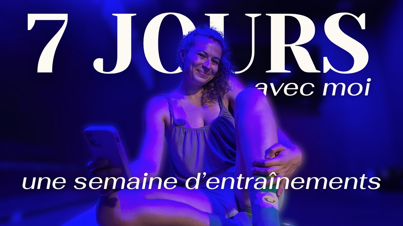 MA SEMAINE D'ENTRAÎNEMENTS (réaliste) : toute ma routine muscu + trail et surf