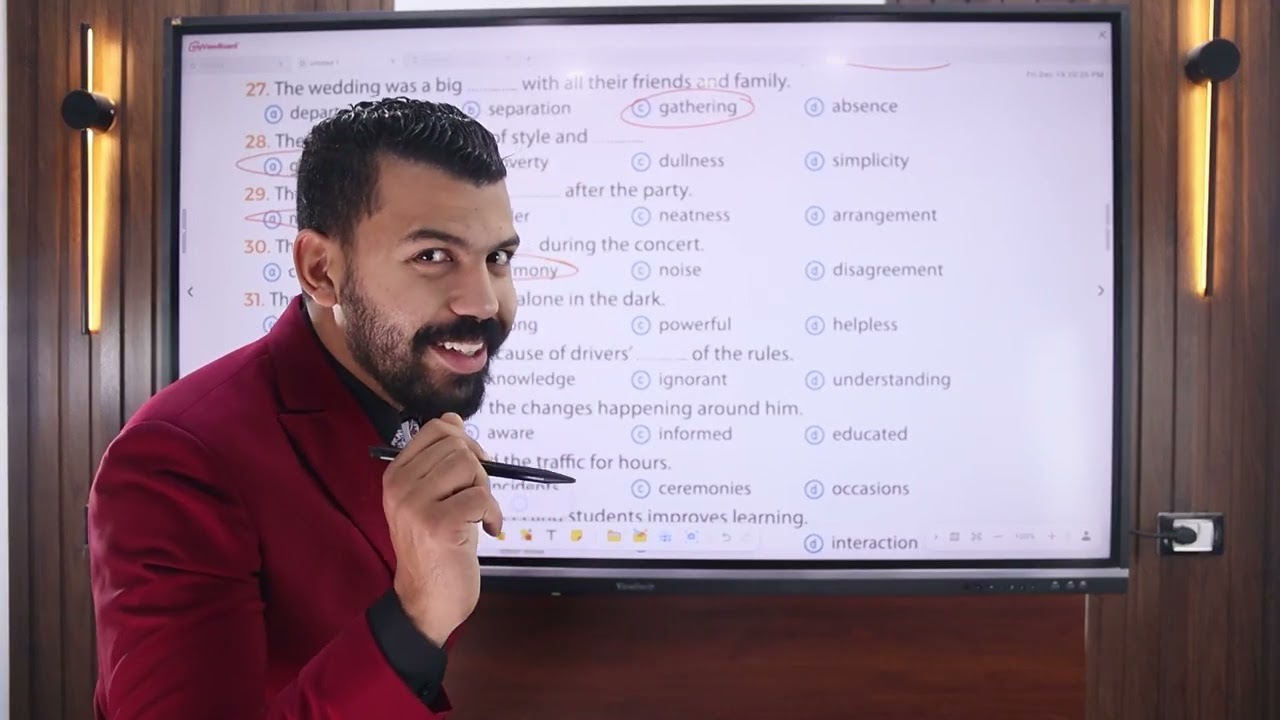 الصف الثالث الثانوي حل الواجب   | unit 6 | part 1