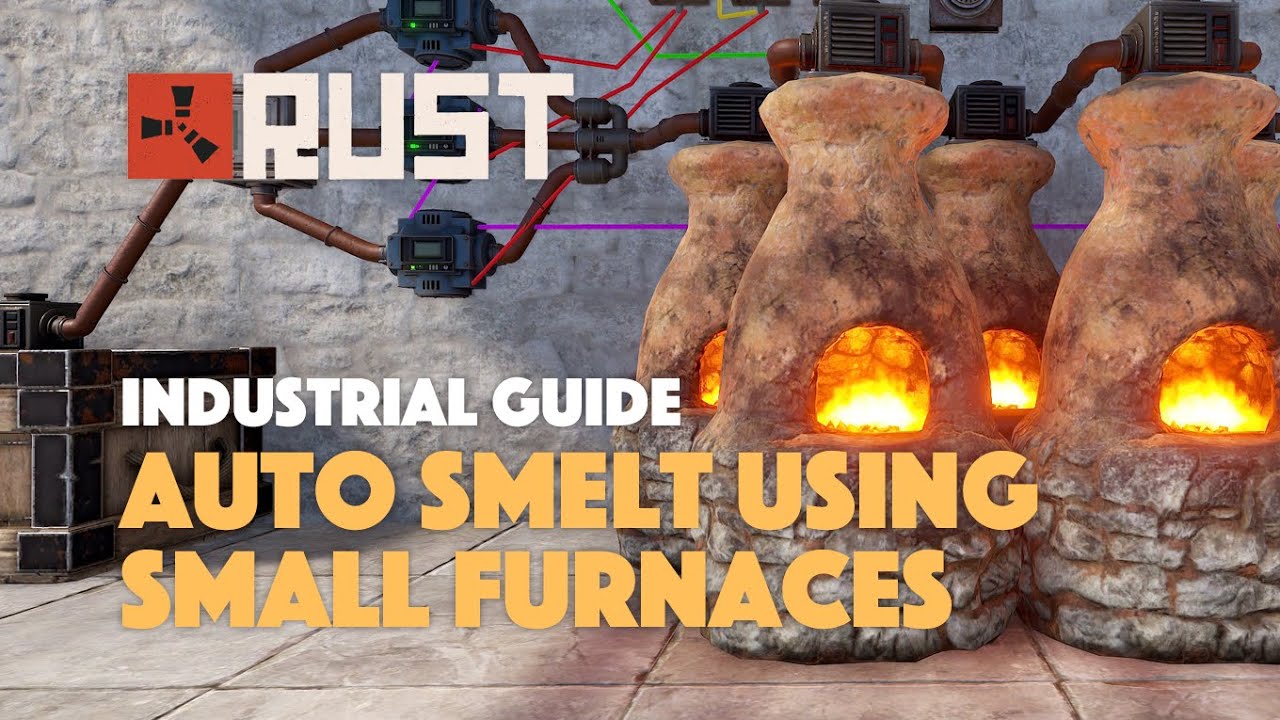 Fully automated Ore smelting with Small Furnaces - Industrial guide - Rust