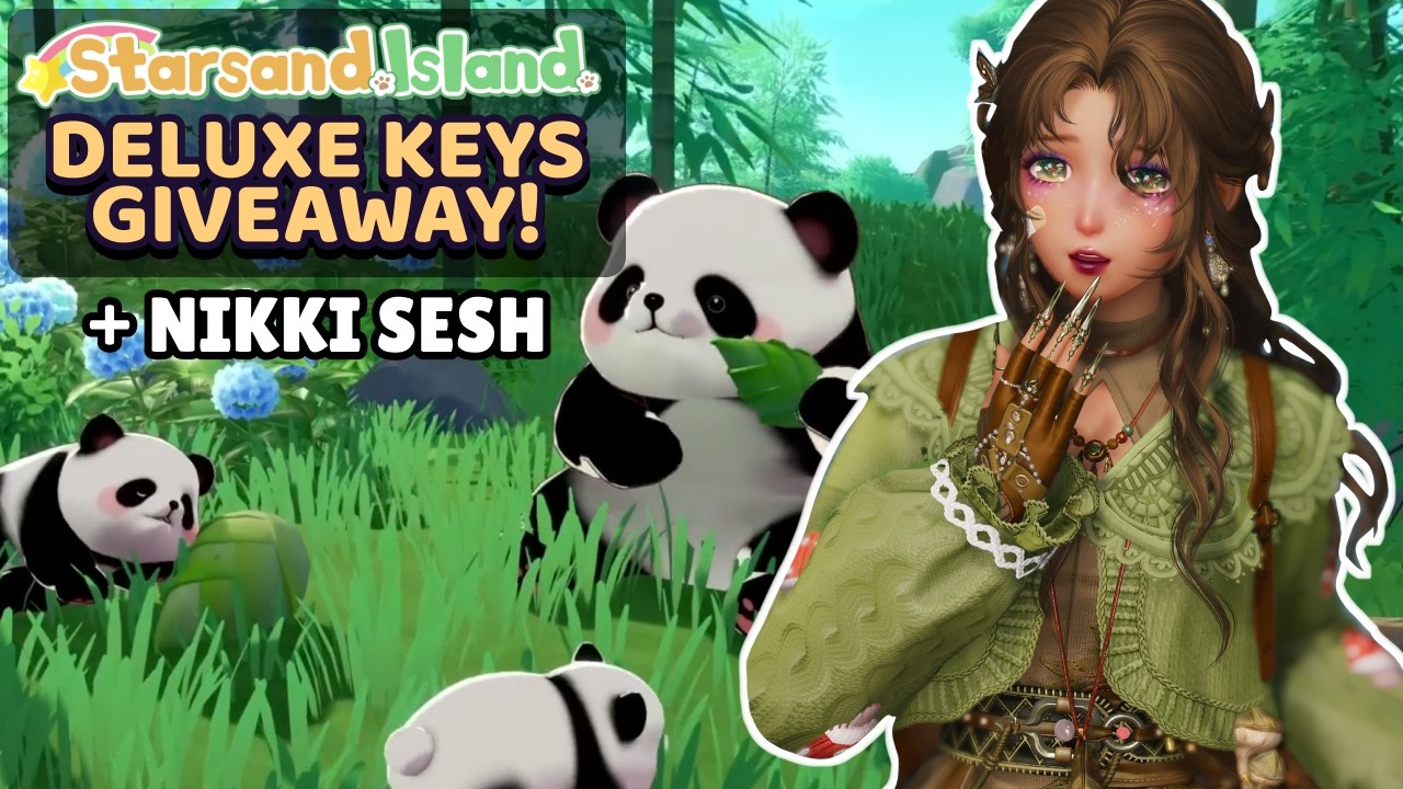 GIVEAWAY 💗 Starsand Island + DELUXE Keys ⭐ Cozy stream sesh