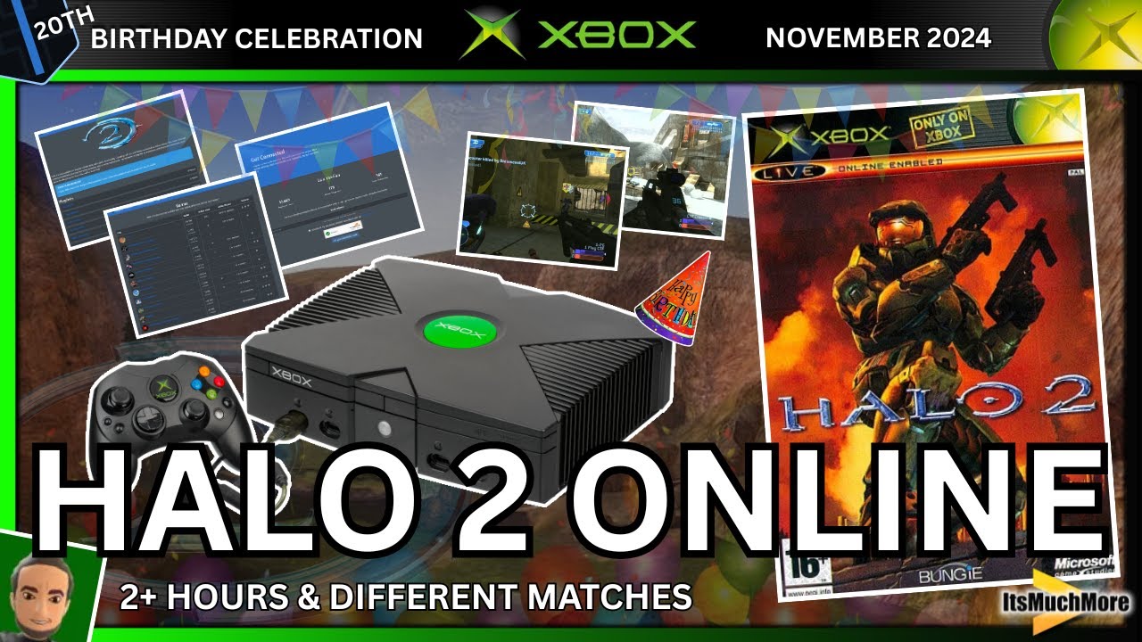 Halo 2 : OG Xbox Insignia Live : November 2024 Birthday Meetup!