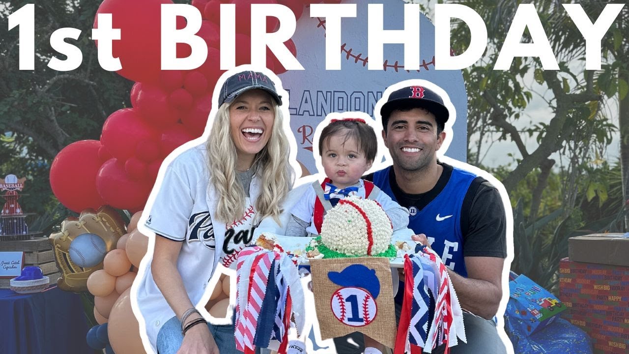 Baby First Birthday Party Ideas: Party Prep Planning an Epic Event | Rookie of the Year Theme