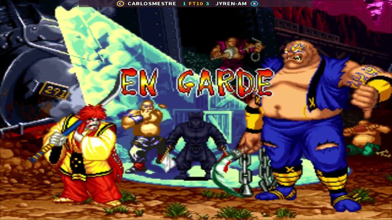Samurai Shodown II CARLOSMESTRE (BR) против JYREN-AM (BR) || Дата матча: 23 января 2026 г.