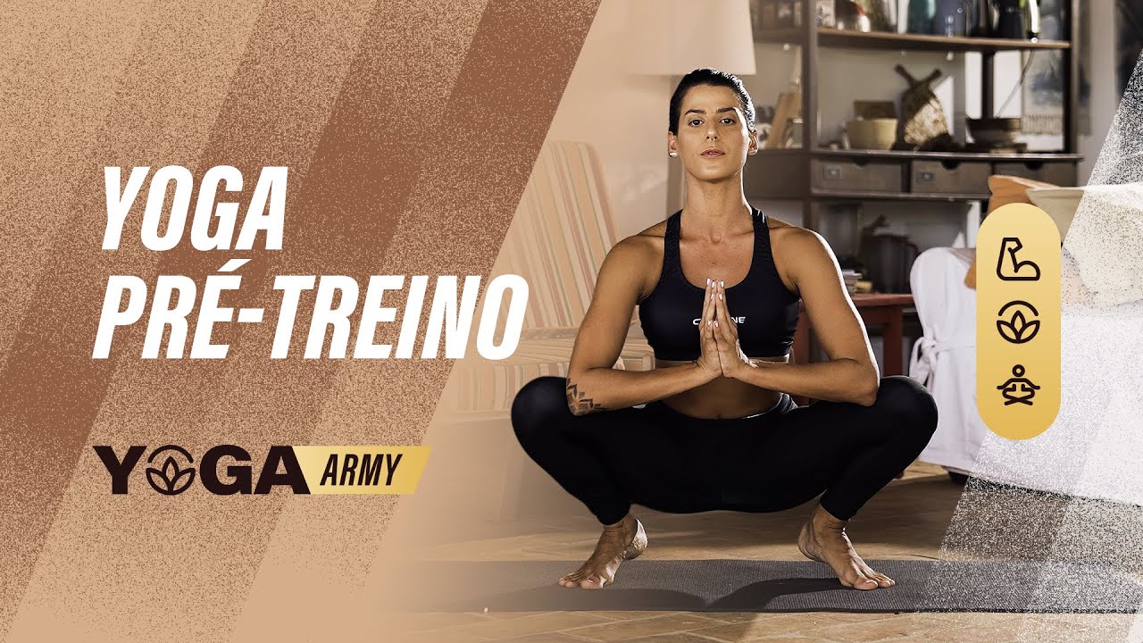 Yoga PRÉ-TREINO: Como melhorar a performance na MUSCULAÇÃO [com Thais Khoury #2]