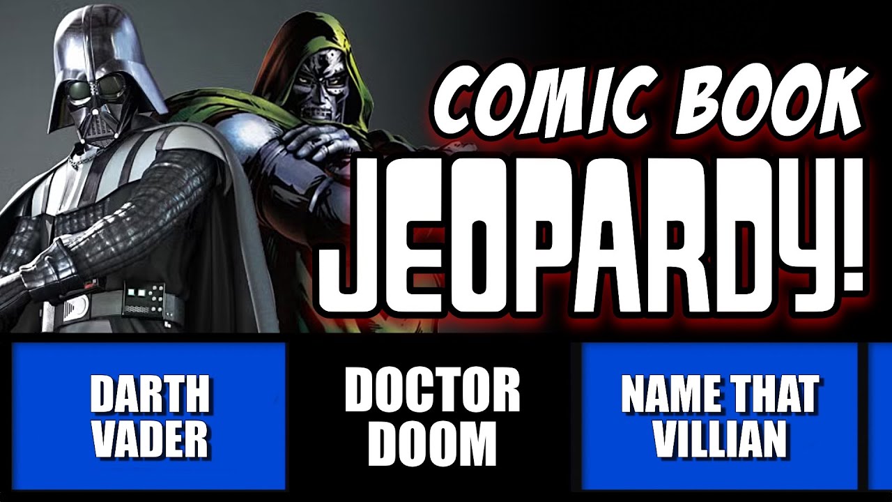 Comic Book Jeopardy! A Comic Trivia Quiz with 31 Questions on MARVEL, DC COMICS, and More!