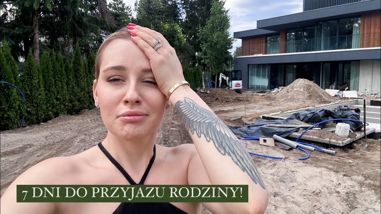 VLOG : ROZKOPANY OGR&Oacute;D - 7 DNI DO PRZYJAZDU RODZINY! Andziaks