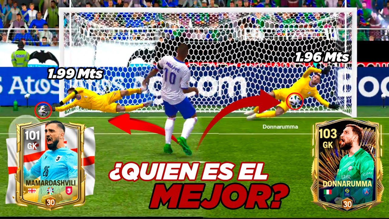 Quien es el REY de la PORTERIA en Fc Mobile? 👑 Donnaruma vs Mamardashvili