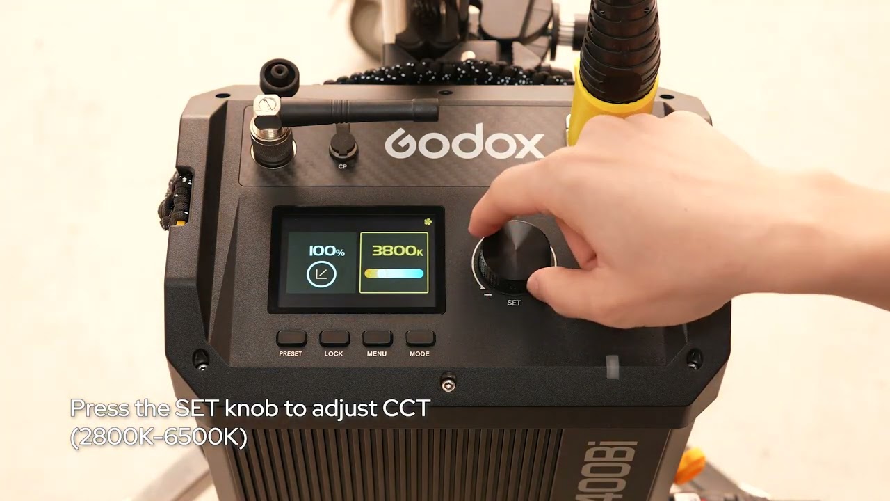 Godox Knowled MG2400Bi - Operation Tutorial
