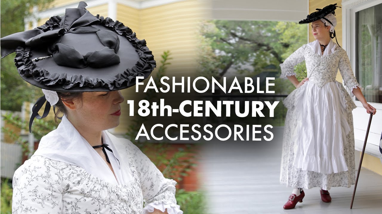 DIY hat and walking stick for my 1780s costume