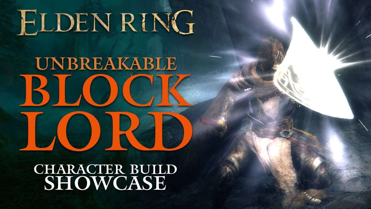 BLOCK FOREVER with this talisman | Barricade Shield build | Become Unkillable | Elden Ring