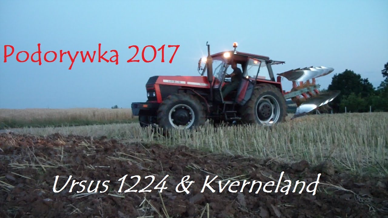 Podorywka 2017 || Ursus 1224 & Kverneland || Full HD || Danio URSUS ㋡