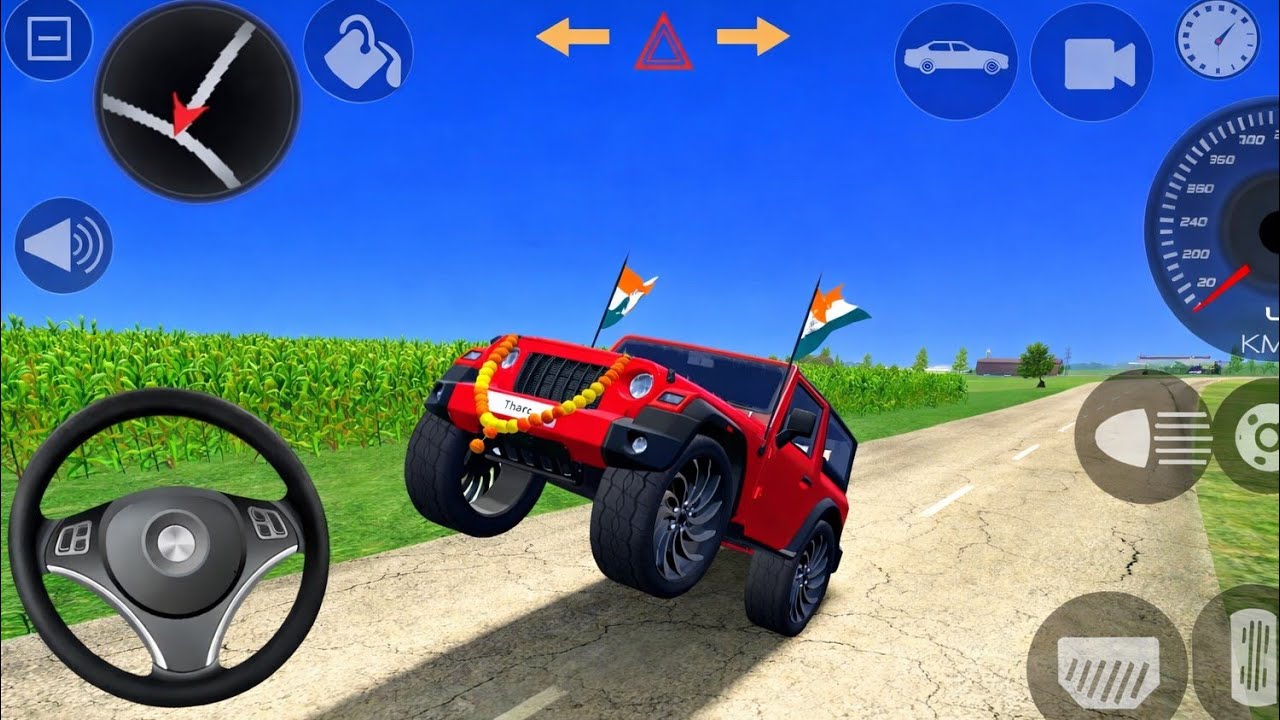 Modified Mahindra 😈Thar Gameplay | Indian Cars (Gadi Wala Game) | Android 2026