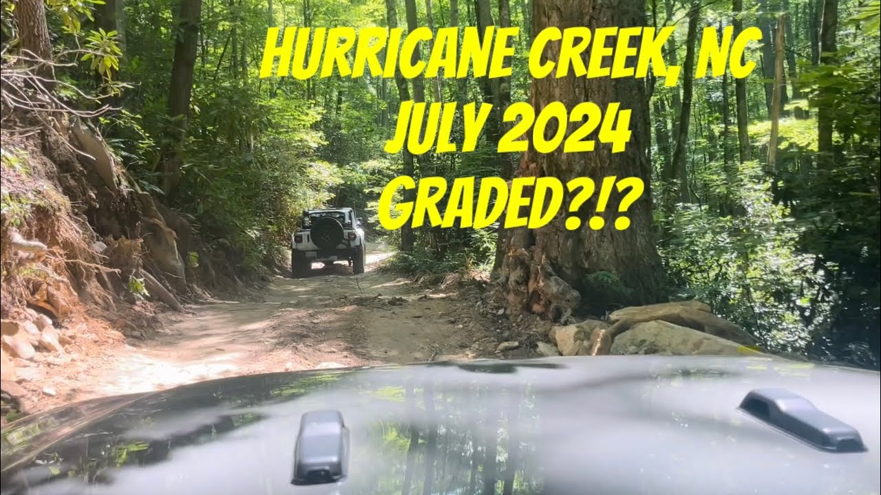 Hurricane Creek, NC - After Grading - 7/24