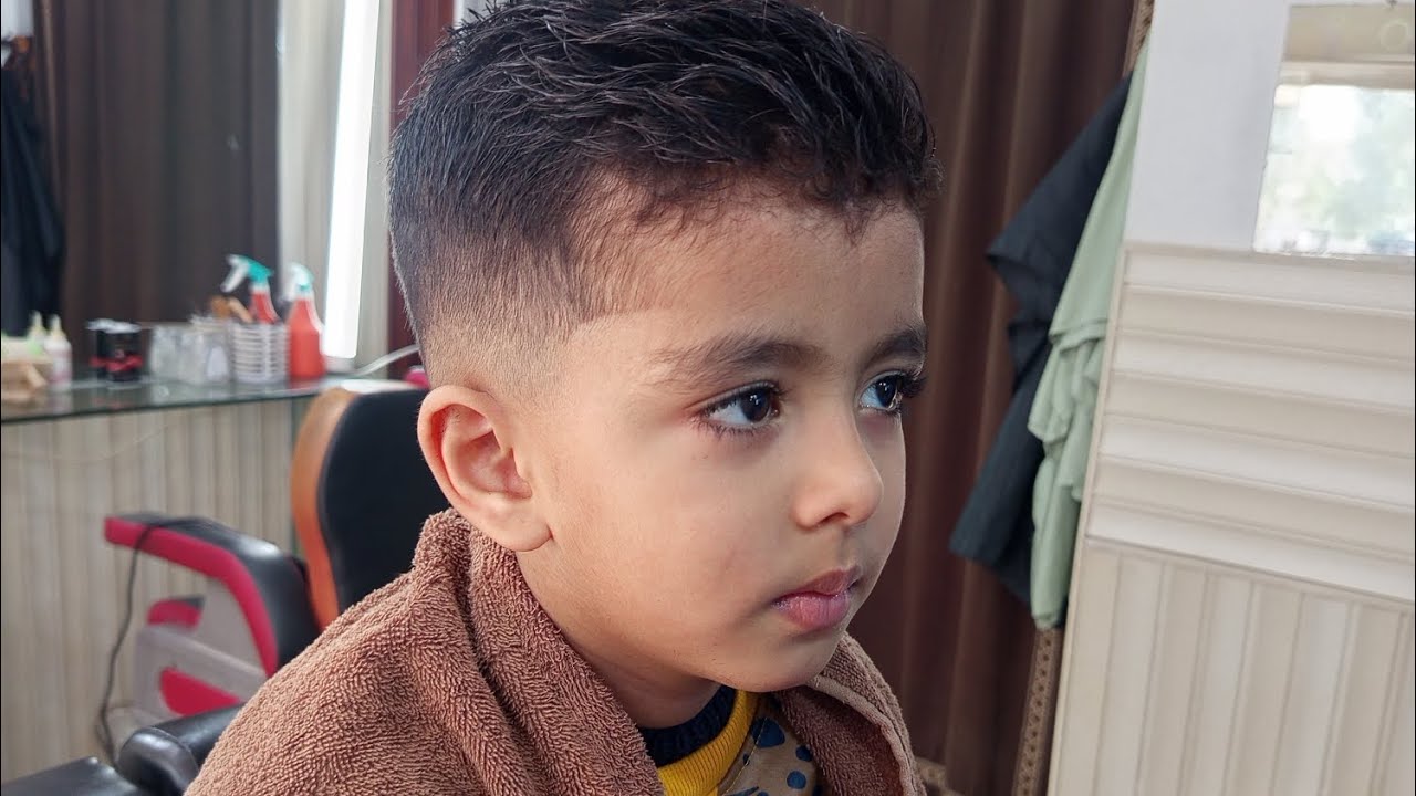 Cute Baby Fade Haircut ✂️ | Adorable Kids Style Cute Baby Boy Fade Haircut 