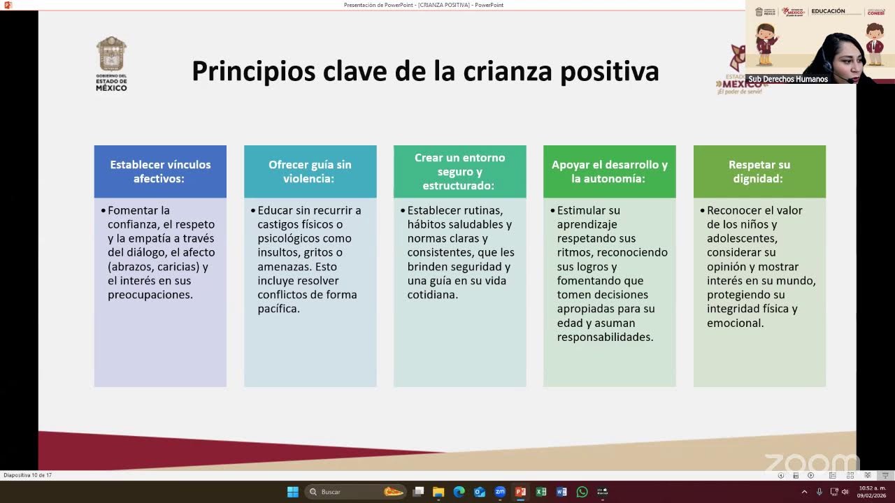 Crianza positiva y buen trato