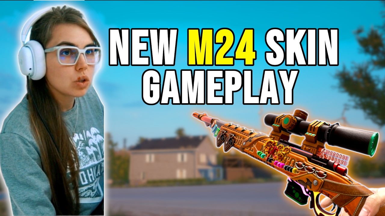Trying Out The Brand NEW M24 SKIN ! (Dropped By Amigo) | DanucD TV