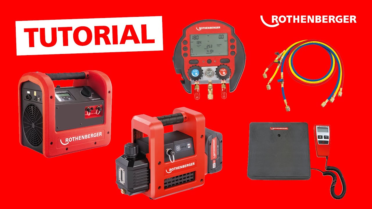 How to extract refrigerant correctly | ROTHENBERGER ACADEMY | Tutorial