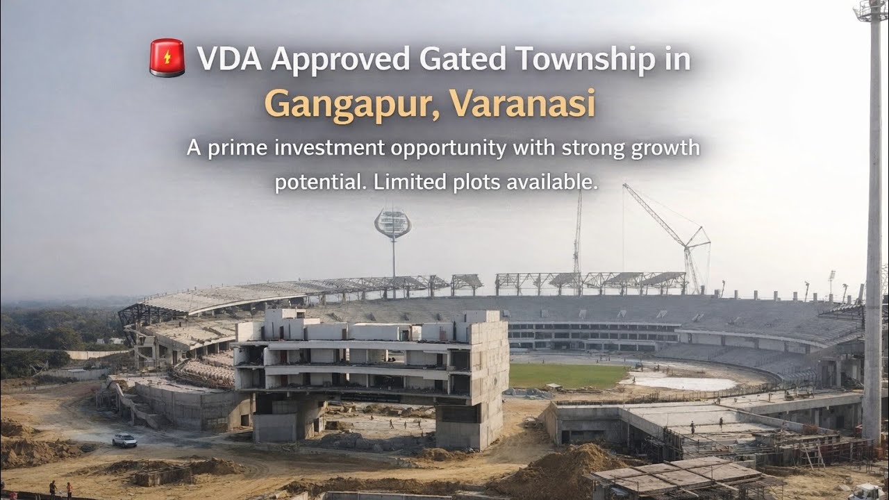 बनारस की VDA अप्रूव टाउनशिप | Plots in Varanasi | Vda Approved Plots in Varanasi | VDA Plots |