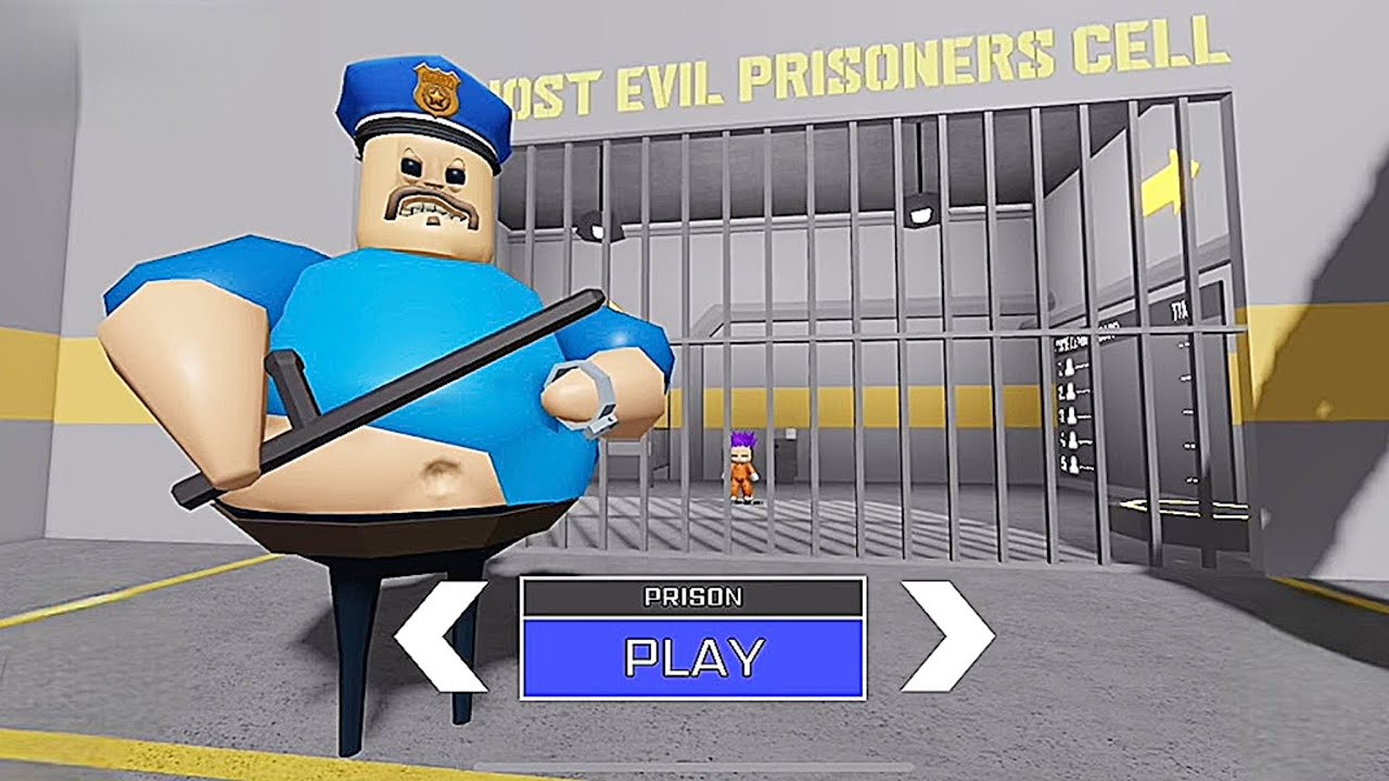 Escape Barry’s Prison Run! 🚔 | Roblox Obby Walkthrough (No Death 4K)