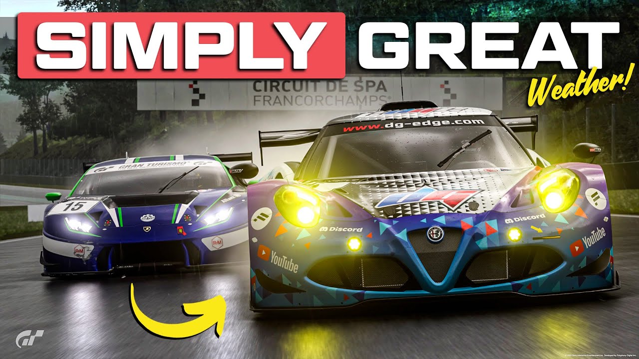Why I Love Gran Turismo 7: 30 Laps of Dynamic Weather at Spa!