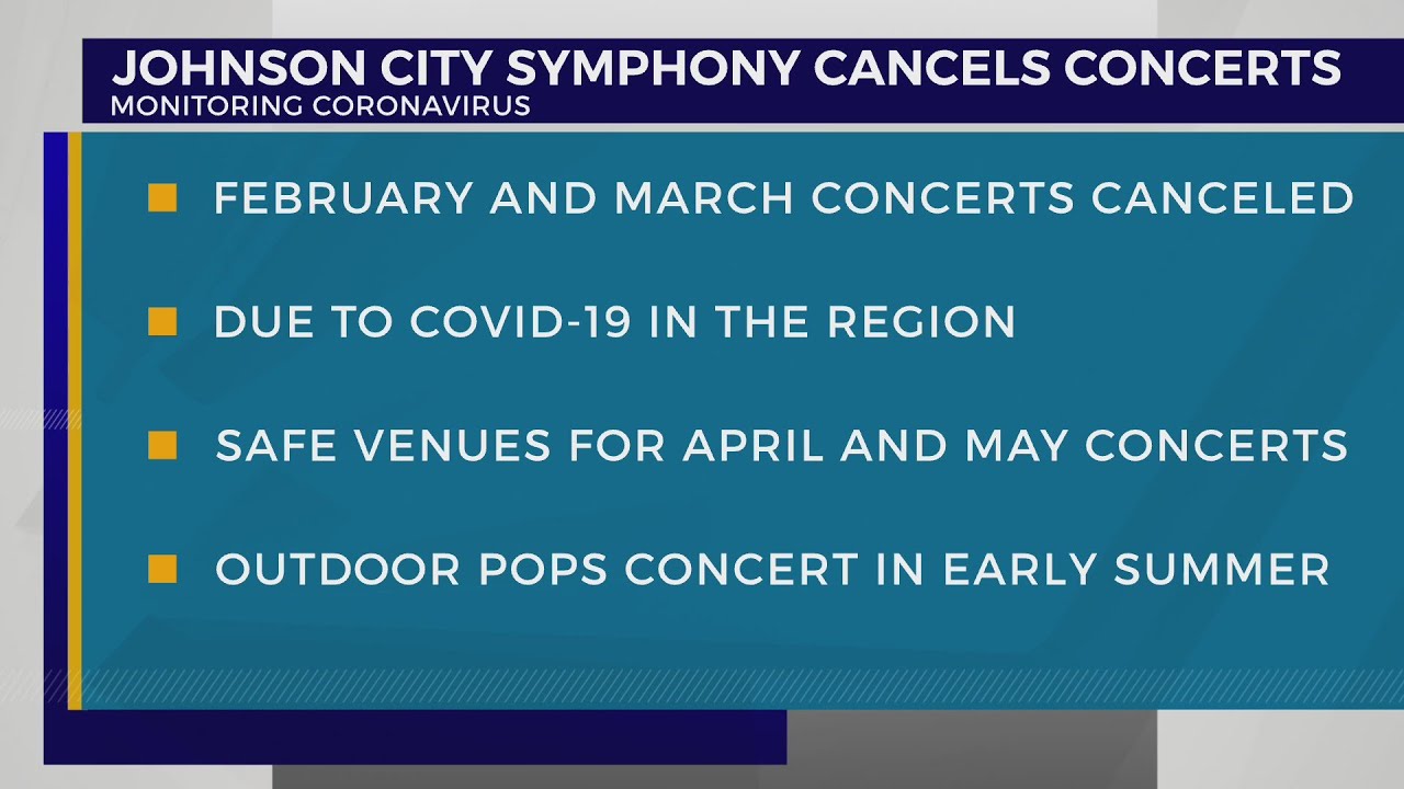 Johnson City Symphony Orchestra halts plans for spring concerts, hopes for early summer opportunitie
