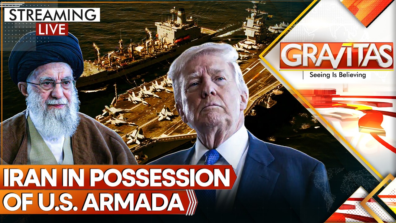 LIVE: Iran Prepares Reverse-engineered American Missiles Against Second U.s. Armada | Gravitas