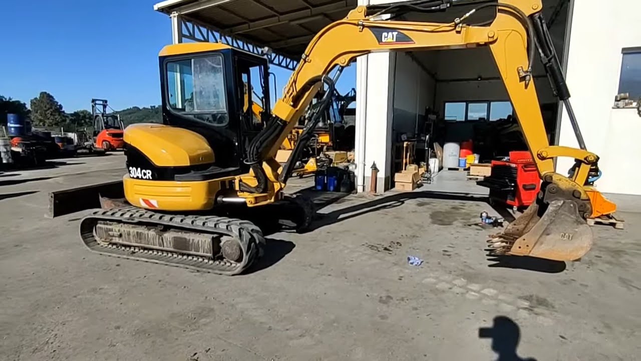 CAT 304  se ne kvari...🤣💪