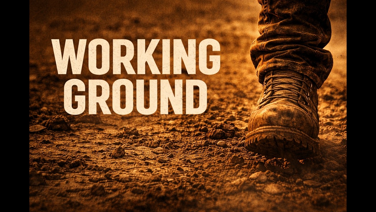 Working Ground (Lyrics Video) — A Blues Rock Story | Iron Heart