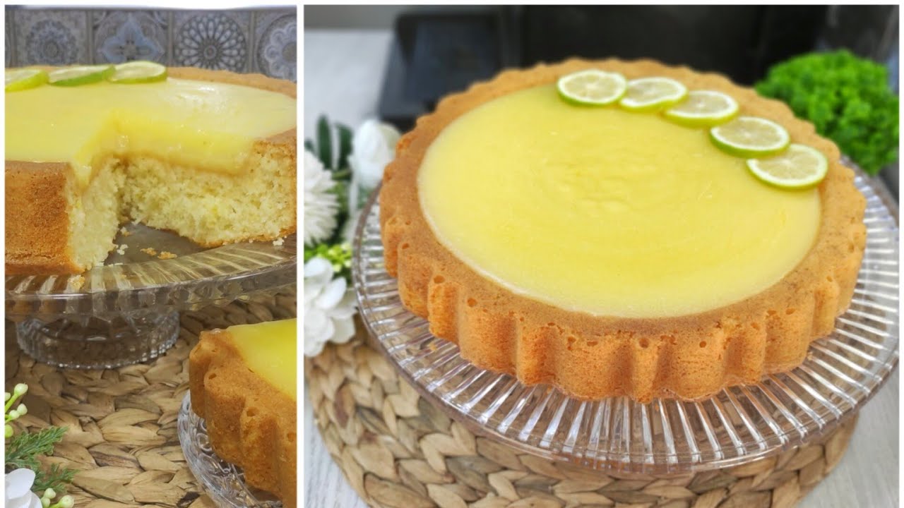كيكة بكريمة الليمون ولا اروع ،🍋🍋🍋🍋في المول العجيب 😯😯 منعشة و  تقطر بالبنة ،