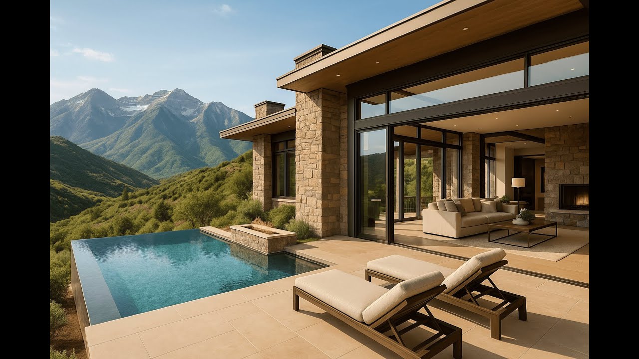 Inside the $5M Mountain Dream: A 2025 Utah Luxe Home Spectacle