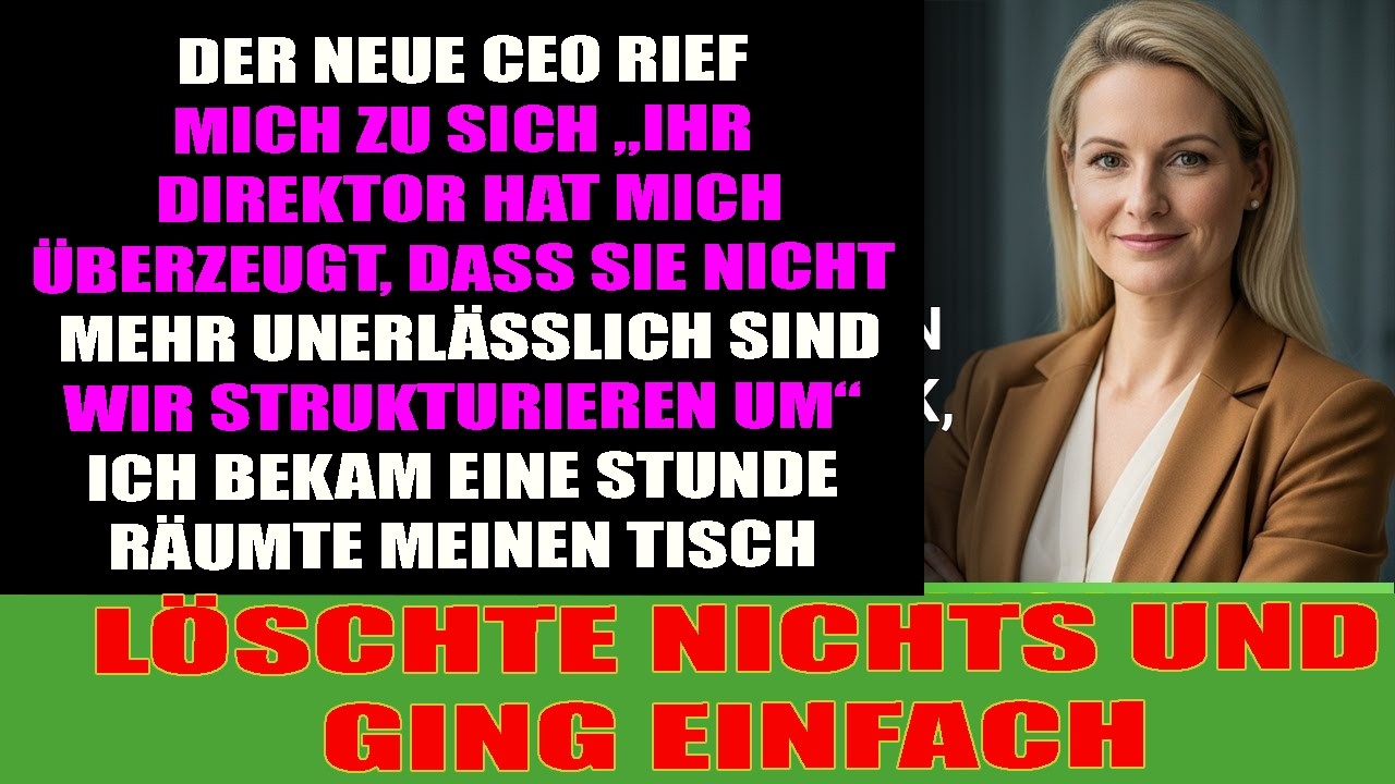 Direktor nannte mich überflüssig – abends fielen die Server aus. Nur ich konnte sie retten.