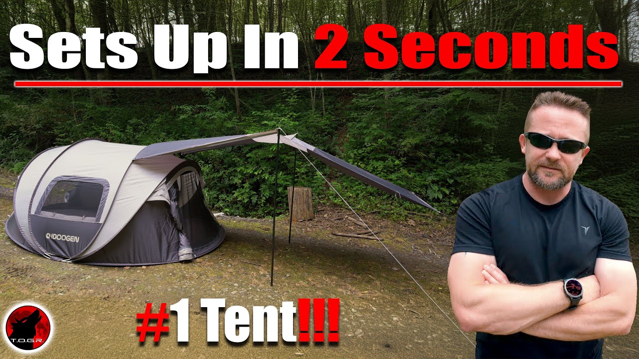 FASTEST TENT EVER - I’ve NEVER SEEN ANYTHING Like it - Idoogen Instant Pop up Tent