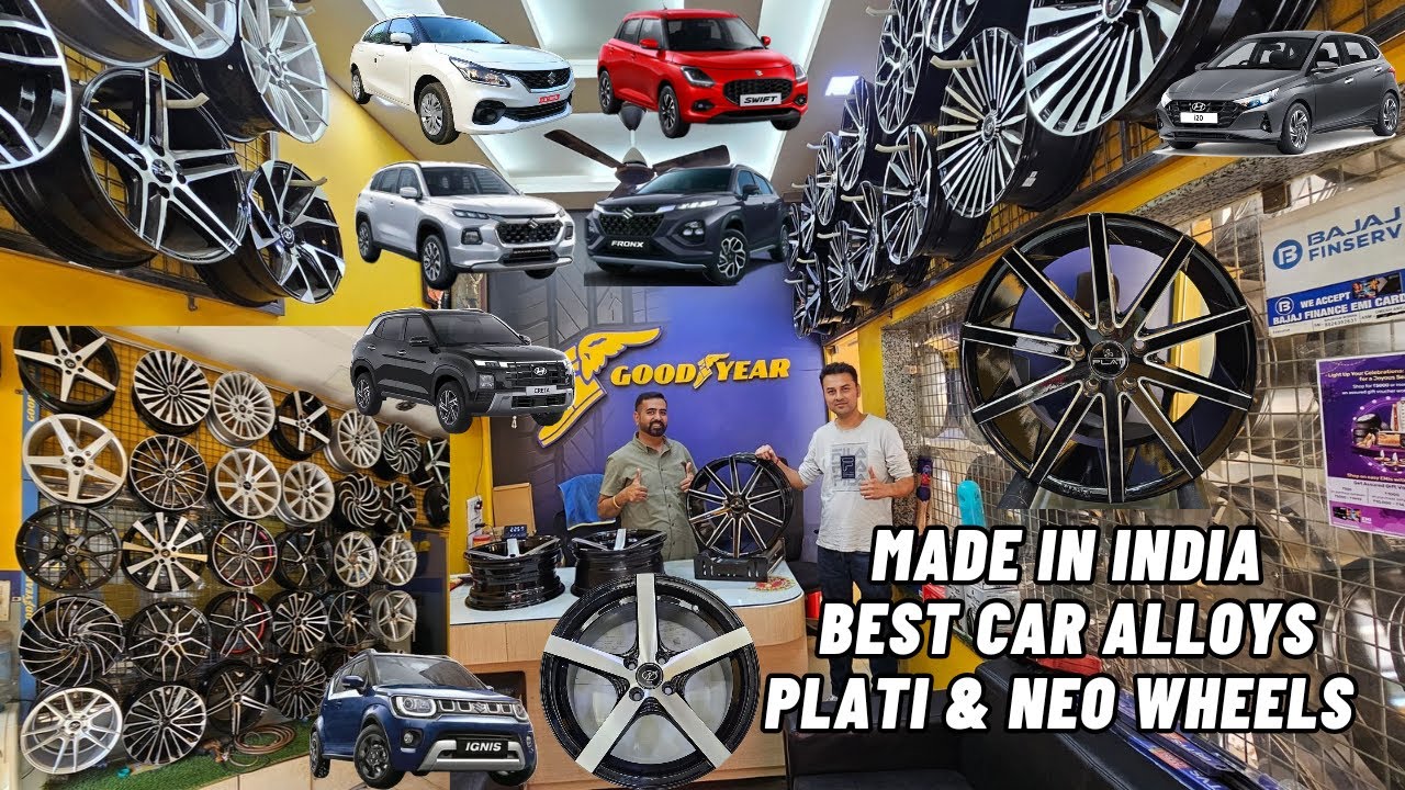 Made In India Best Alloys 🛞 Neo & Plati Wheels @Nangia Tyre Junction Janakpuri Delhi 🌟🤩