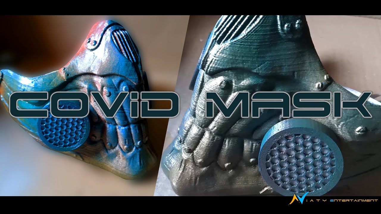3d Printed Covid Mask | Tutorial Video