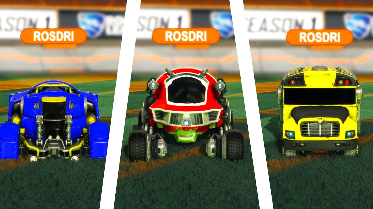 ¿CUAL ES EL PEOR COCHE de ROCKET LEAGUE? 🚀 Coach Rosdri #16