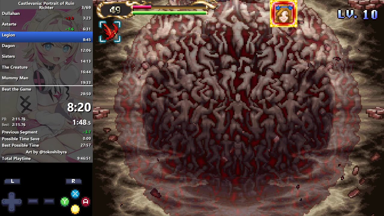[old] Portrait of Ruin Richter Any% Dominus Collection Speedrun in 27:46