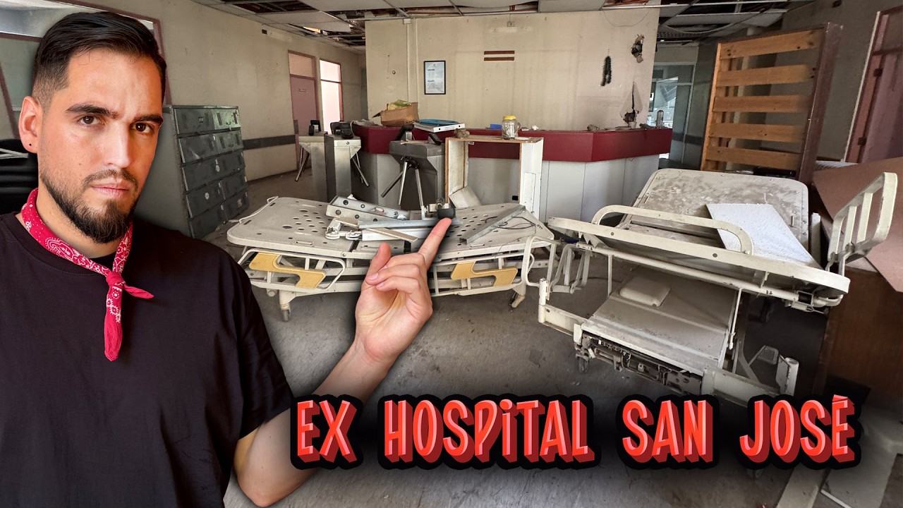 🏥 VISITÉ el HOSPITAL ABANDONADO MÁS PARANORMAL de CHILE 👻 EX HOSPITAL SAN JOSÉ COMPLETO
