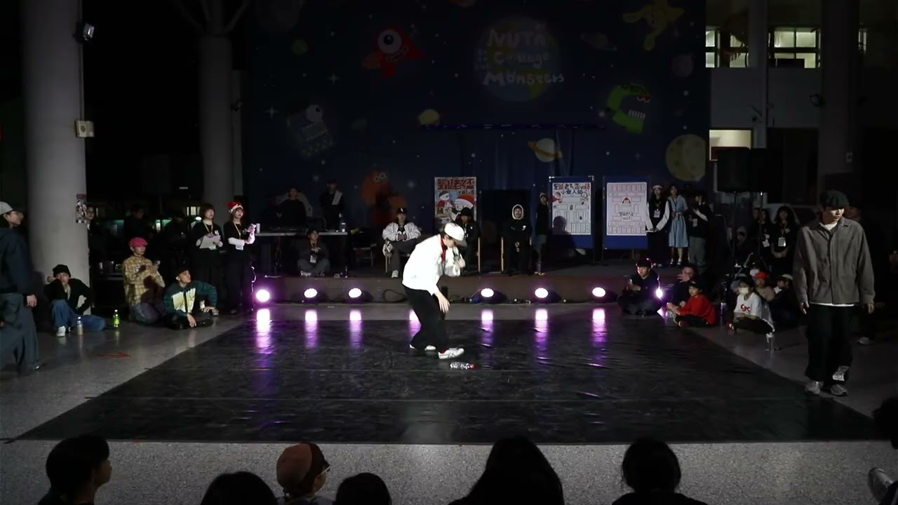 聖誕老公公組16強 筱筑 vs 中豪的菜｜2025.12.26 聖誕老ㄅㄟ盃 All Style Battle Vol.8｜國立臺南大學熱舞社