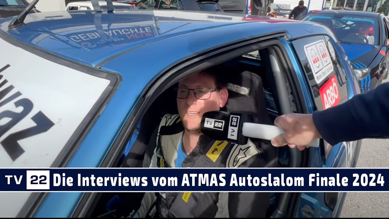 MOTOR TV22: Die Stimmen und Interviews beim ATMAS Autoslalom 2024 beim Autohaus Strasser