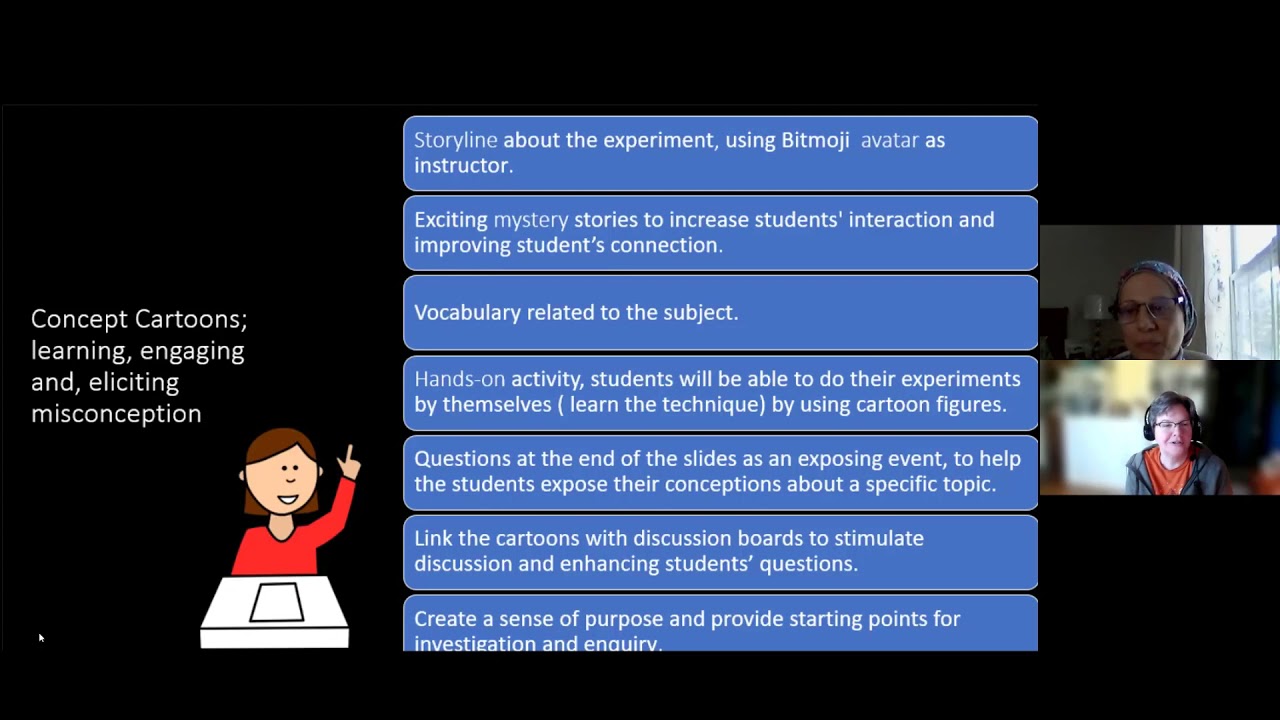 Using Concept Cartoons in teaching microbiology