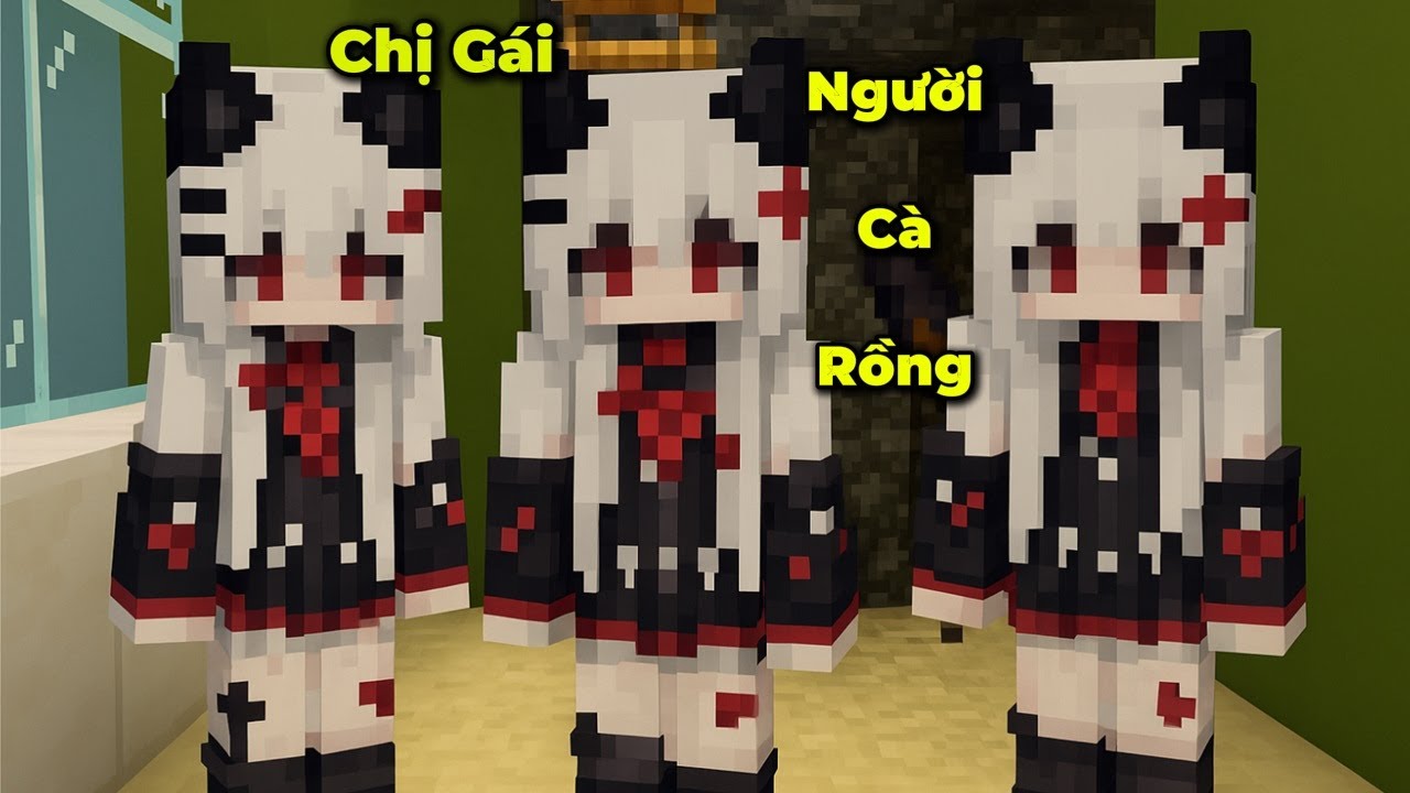 Chị Gái Ma Cà Rồng Bất Ổn Nhất Trong Minecraft Của Tôi 🤣