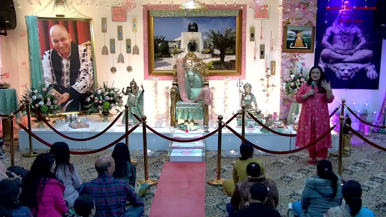 Satsang By Sabrina Aunty - Guruji Ka Ashram - New Jersey - USA - Somerset Temple