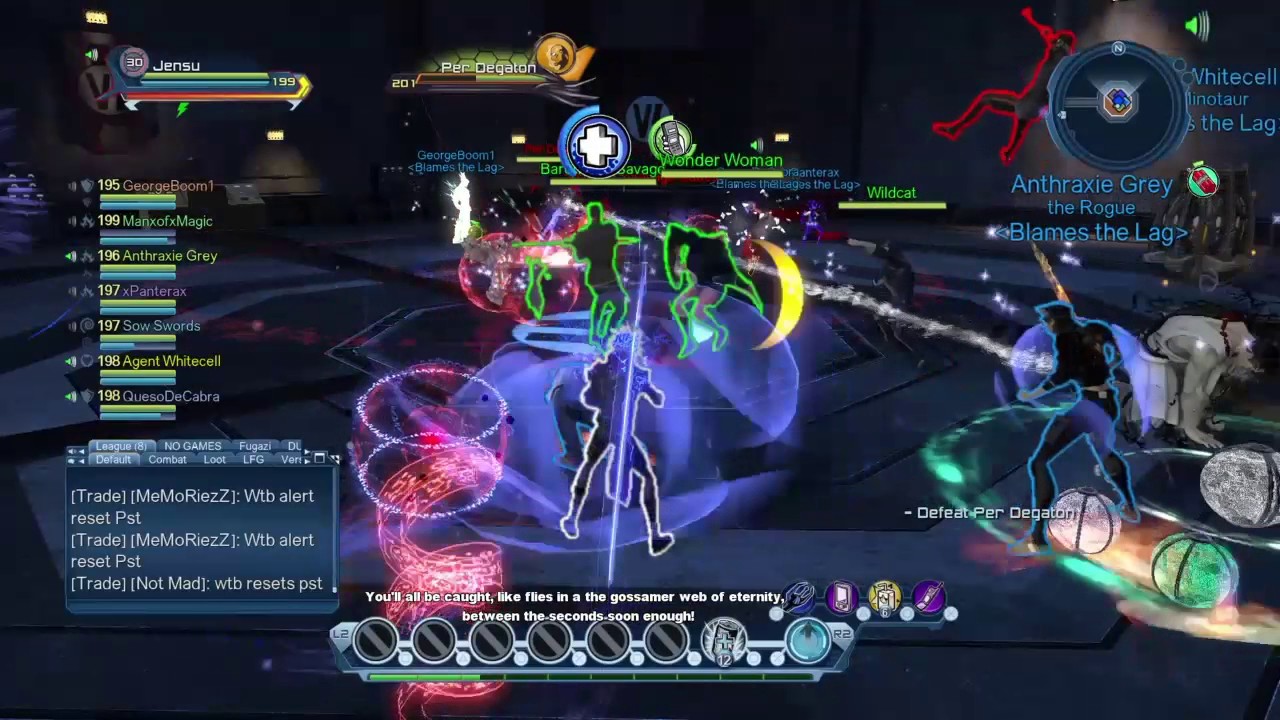DCUO-JFA-out of time & Time Master feat