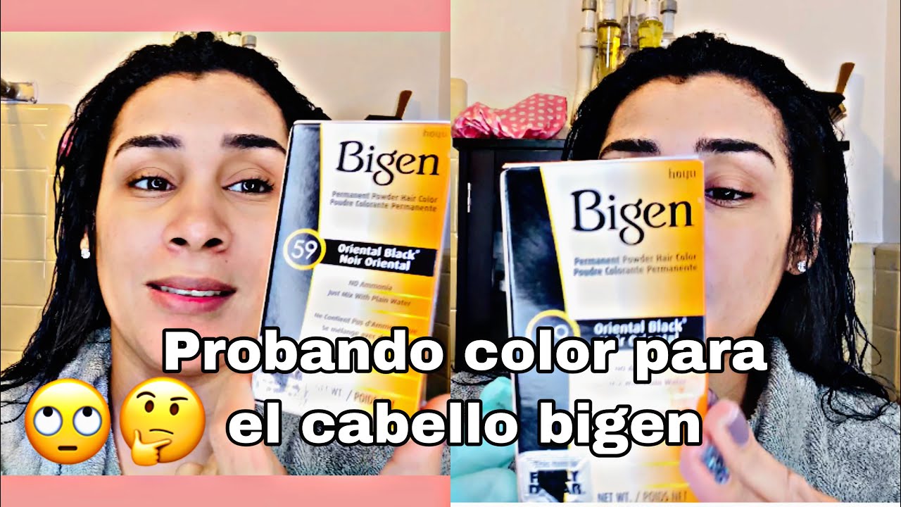 BIGEN TINTE PARA EL CABELLO Funciona?