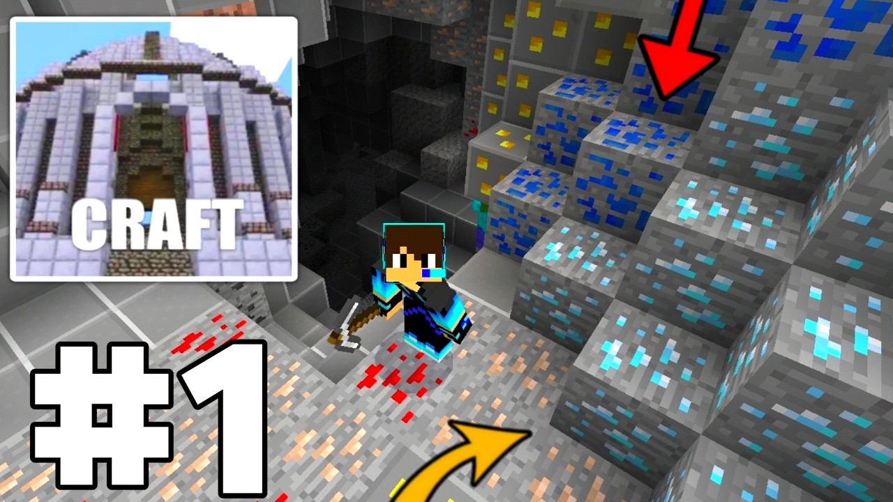 Minicraft survival gameplay walkthrough episode 1 - how to find diamonds in 2026