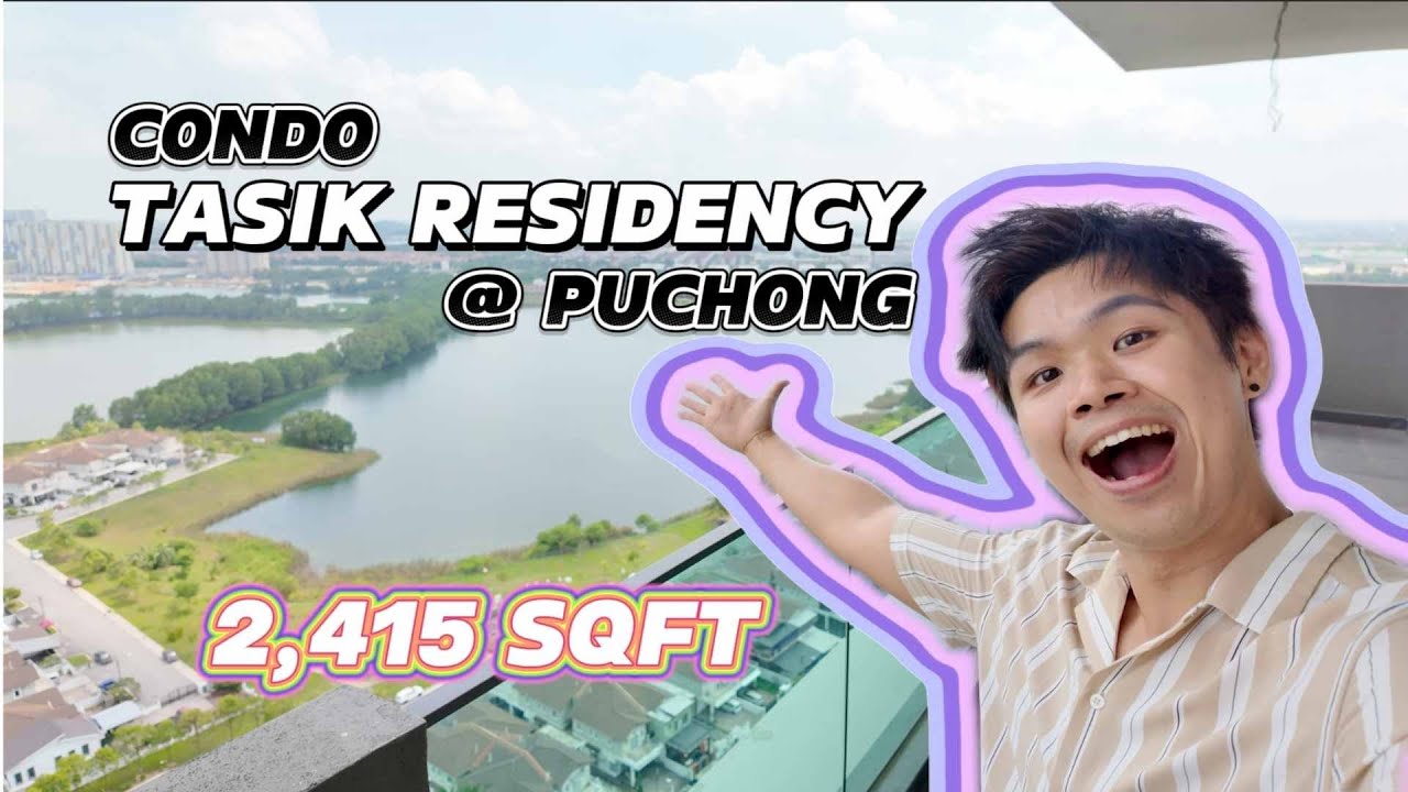 ‼️Puchong比排屋还大的公寓Tasik Residency